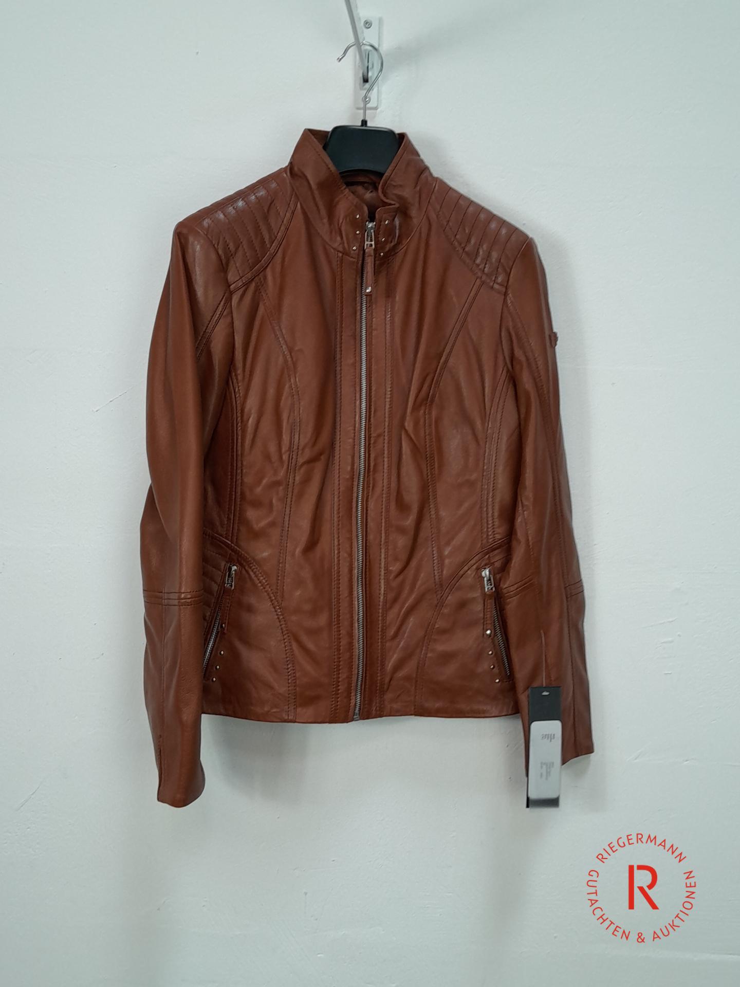 DAMEN LEDERJACKE GRÖSSE 36